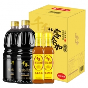 长寿花0添加酱油160ml+千禾春曲原酿生抽1.28L*2+葱姜料酒500ml*2