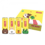 22点：统一 冰糖雪梨 LINEFRIENDS 合作款 真梨真汁润 罐装 245ml*20罐*2件