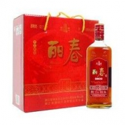 塔牌绍兴黄酒 高盖丽春半甜型 手工冬酿花雕酒 500ml*6瓶 手工黄酒 礼盒装 *2件
