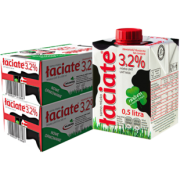 Laciate 兰雀 全脂纯牛奶 500ml*8盒*2箱 *2件