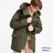 卖完下架：UNIQLO 优衣库 420667 男士军装风夹克