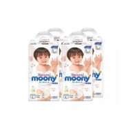 moony 尤妮佳 皇家系列 婴儿拉拉裤 L44片 *3件