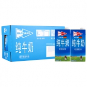 HANSANU 德悠 部分脱脂纯牛奶 1L*12盒 *3件 165.5元（双重优惠）