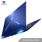 MACHENIKE 机械师 F117-VCi1 15.6英寸游戏本（i7-9750H、8G、512G、GTX1660Ti、144Hz）