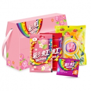 DOUBLEMINT 绿箭 彩虹糖 新年礼盒 多种口味 396g *2件 35.9元（2件5折）