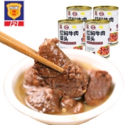 上海梅林 红焖牛肉罐头 400g*4罐