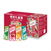 限地区：蒙牛 真果粒牛奶饮品（草莓+芦荟+椰果+桃果粒）250g*24 四种口味缤纷装*2件