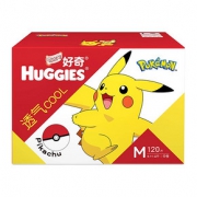 HUGGIES 好奇 铂金装 婴儿纸尿裤 M120片 *3件