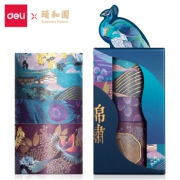 deli 得力 HZ044 颐和园 锦绣前程 和纸胶带 3卷 30/15/32mm各5米 *3件 33.9元（合11.3元/件）