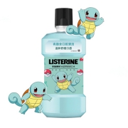 LISTERINE 李施德林 漱口水 500ml 杰尼龟冰蓝口味 *5件 67.25元（合13.45元/件）