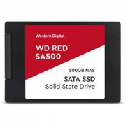 WD 西部数据 红色 SA500 NAS 500GB 3D NAND 内置 SSD - SATA III 6 GB/S，2.5"/7mm，nas专用固态硬盘