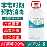 75度酒精消毒液 2500ml