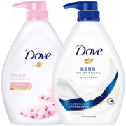 Dove多芬 深层+樱花 滋养美肤 沐浴露套装