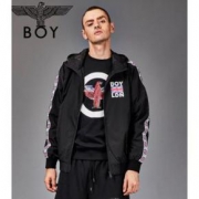 【优惠促销】Boy London 英版 英伦织带印花连帽夹克 到手价839