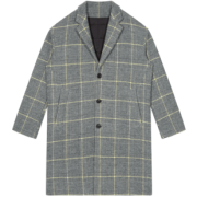 GXG GY126182G 羽绒内胆 羊毛混纺大衣 499.5元包邮（需用券）