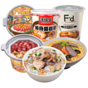 海福盛 台式卤肉饭 125g+排骨菌菇粥 38g+私房牛肉面 64g 19.9元包邮
