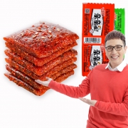 佳龙  亲亲嘴辣条素大刀肉   20包 *3件 11.8元包邮（双重优惠）