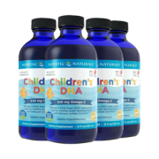 88VIP：Nordic Naturals 挪威小鱼 婴幼儿鳕鱼油DHA补脑 237ml/瓶*4瓶 453.15元包邮（需用券）