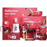 babycare经典儿童餐具五件套礼盒 179元包邮（需定金20元）