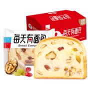 泓一 坚果吐司面包 700g 19.9元包邮（需用券）