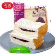 涧涧 3+2紫米乳酪面包 400g *2件 19.7元包邮（双重优惠，合9.85元/件）