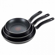 中亚Prime会员： T-fal 特福 B363S3 平底不粘锅 3件套