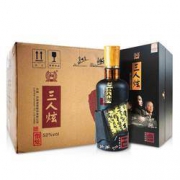 泸州老窖 三人炫 悟炫 浓香型白酒 52度 500ml*6瓶 *2件