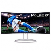 宏碁（Acer）EH301CUR 30英寸144Hz WFHD高分曲面电竞21:9带鱼屏显示器(HDMI+DP)畅玩吃鸡