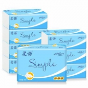 柔诺 原木抽纸 4层 300张 30包