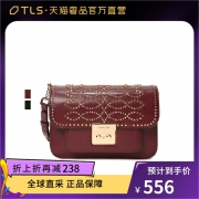 28日0点：Michael Kors 30F8GS9L3U 金属铆钉翻盖 女士单肩包 556元包邮
