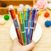 【我佳】多色圆珠笔文具*3支