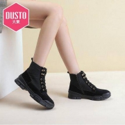DUSTO 大东 19D3925E 女士圆头马丁靴