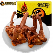 刘四火 锁鲜盒装卤鸭锁骨 180g