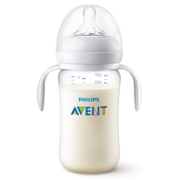 新安怡（AVENT） PA塑料把手宽口径奶瓶 330ml 76.3元