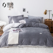 佳佰 魔法绒四件套  200*230cm