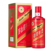 贵州茅台 迎宾酒（中国红）53度 500ml*6 整箱装 酱香型白酒
