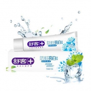 京东PLUS会员：舒客 防蛀亮白牙膏 120g *2件
