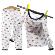北极绒 儿童纯棉睡衣空调服套装 券后￥18.9