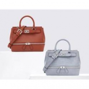 CHARLES＆KEITH CK2-31190004 女士金属扣饰手提单肩包