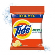 Tide 汰渍 净白去渍洗衣粉 柠檬清香 5kg*2件