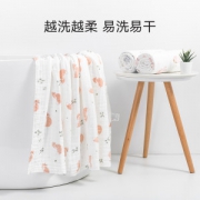 好孩子 婴儿纯棉6层纱布浴巾 A类标准