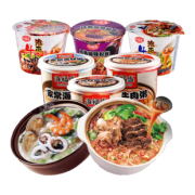 海福盛 速食早餐粥+粉丝汤 6桶装 29.9元包邮（需用券）