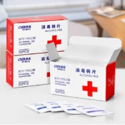 一次性75%医生用酒精棉片100片 券后￥19.9
