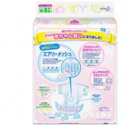 14日6点：kao 花王 Merries 妙而舒 婴儿纸尿裤 S82片 *4件 290.6元（合72.65元/件）