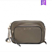 17号0点： Michael Kors/MK 军绿色简约金属LOGO女包链条