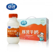 夏进 甜味炼乳牛奶 243ml*15瓶整箱装 旺仔牛奶的味道孩子爱喝