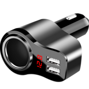纽曼（Newsmy） 车载充电器 12V接口+2USB  券后12.9元