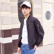 开春换新衣，商场同款：美特斯邦威 男士休闲棒球夹克