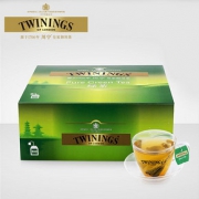 TWININGS川宁英国 绿茶包 英式进口茶叶 绿茶100片绿茶茶包袋泡茶