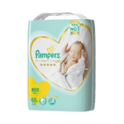 Pampers帮宝适 一级帮婴儿纸尿裤NB66片*4件